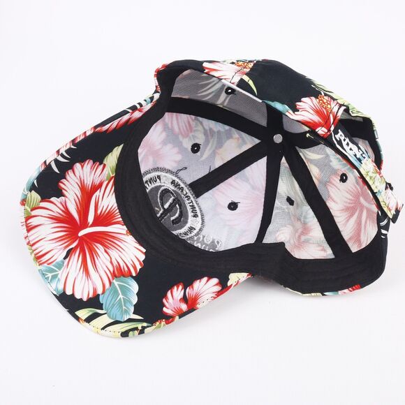 Punta Cana Kaliko Embroidered Logo Patch AOP Floral H&L Ball Cap Hat - Picture 9 of 11